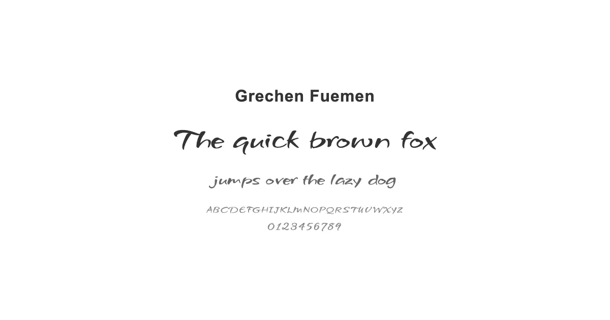Grechen Fuemenのサムネイル画像