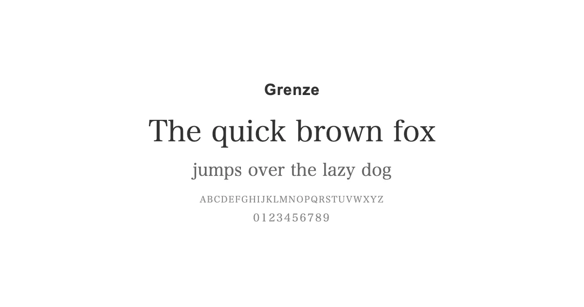 Grenzeのサムネイル画像