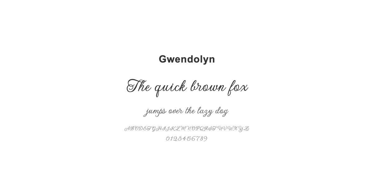 Gwendolynのサムネイル画像