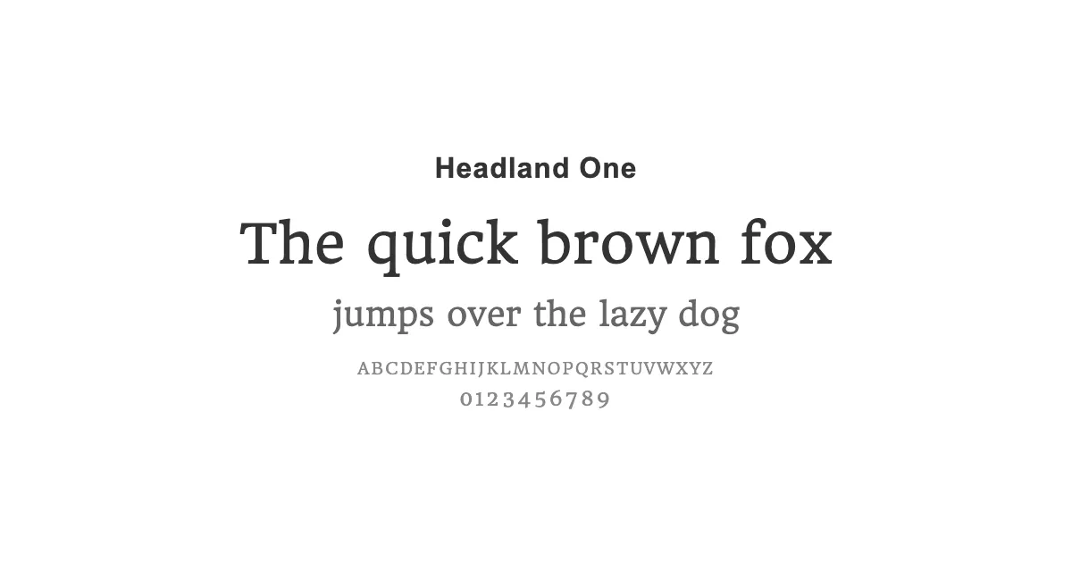 Headland Oneのサムネイル画像