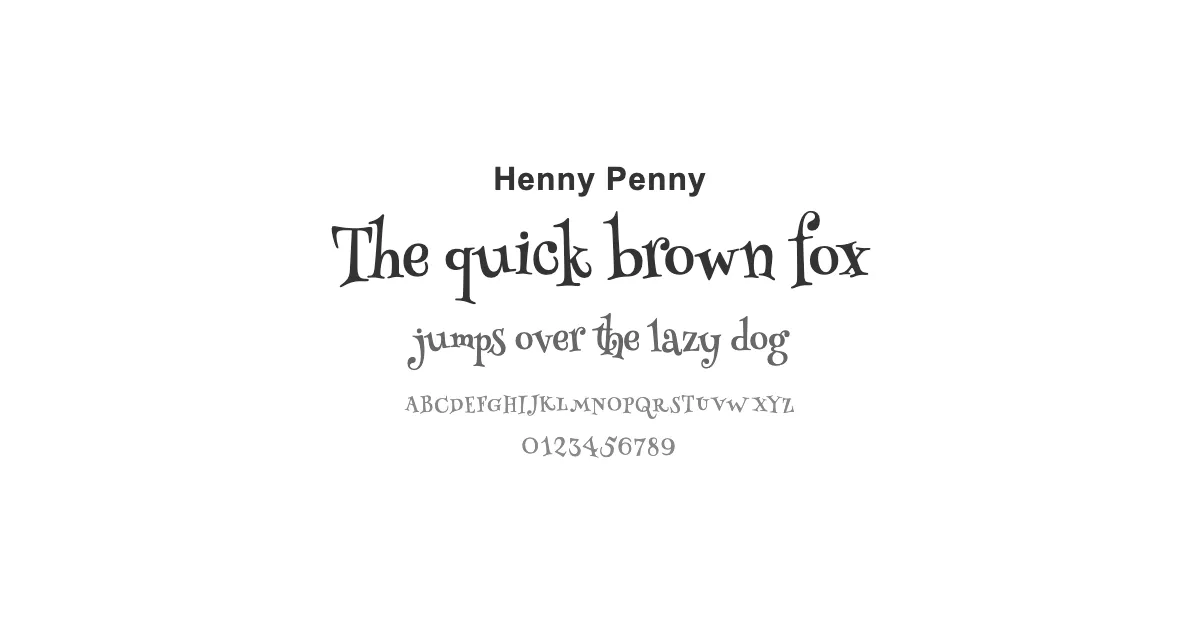 Henny Pennyのサムネイル画像