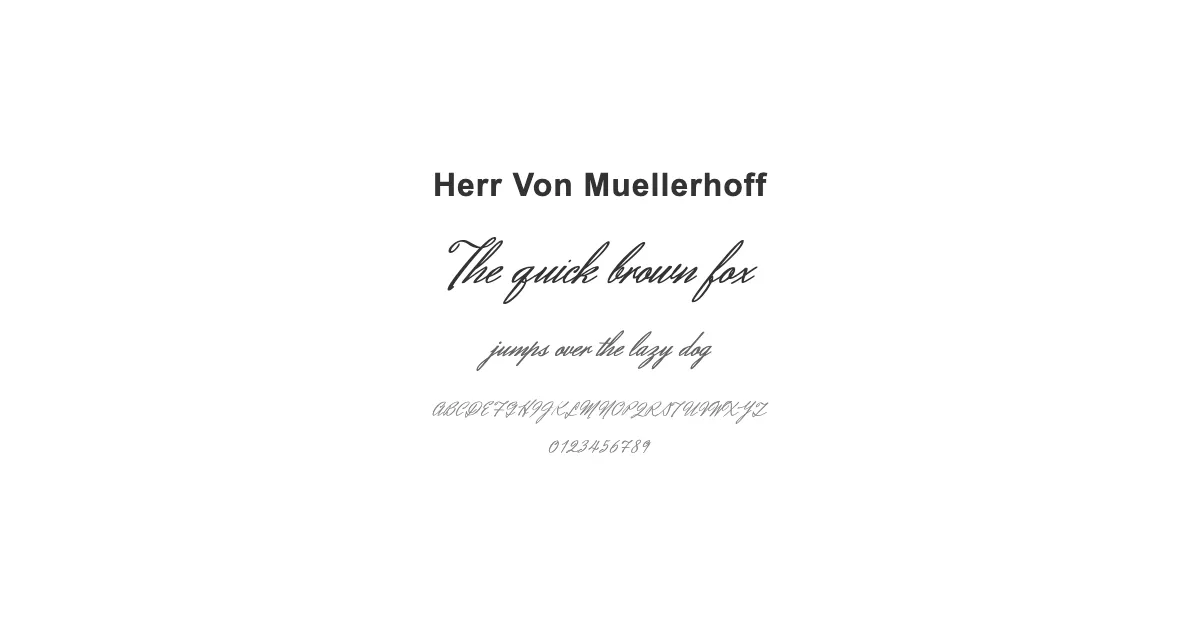 Herr Von Muellerhoffのサムネイル画像