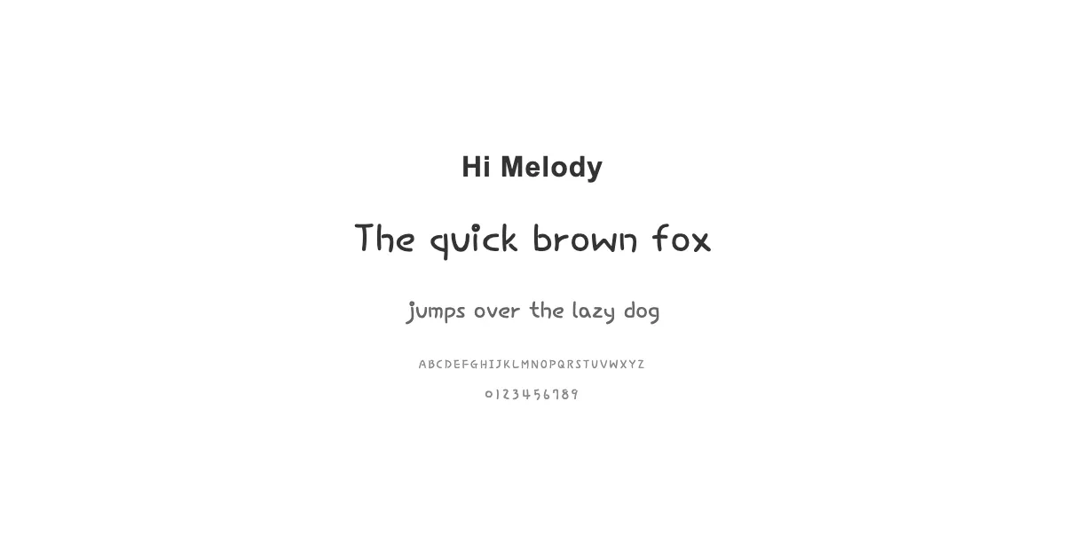Hi Melodyのサムネイル画像