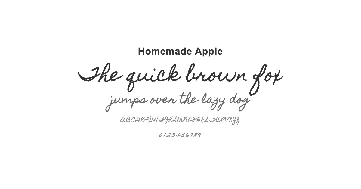 Homemade Appleのサムネイル画像