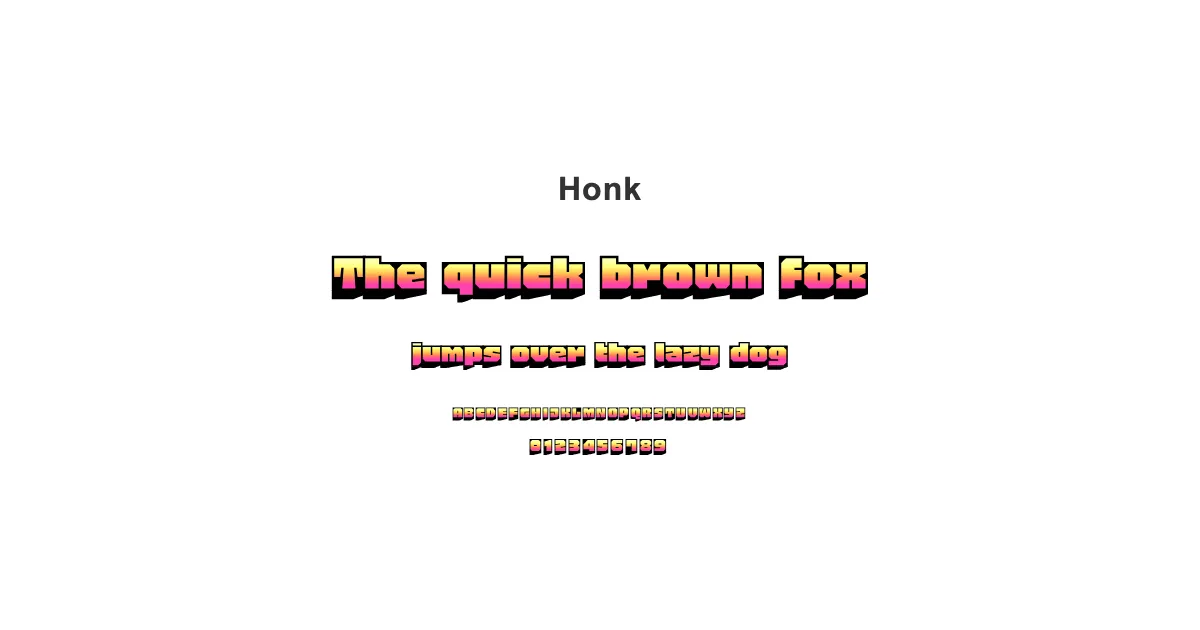 Honkのサムネイル画像