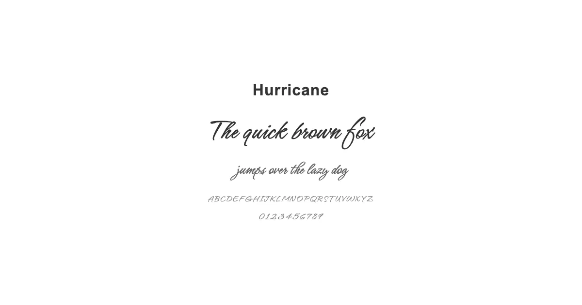 Hurricaneのサムネイル画像