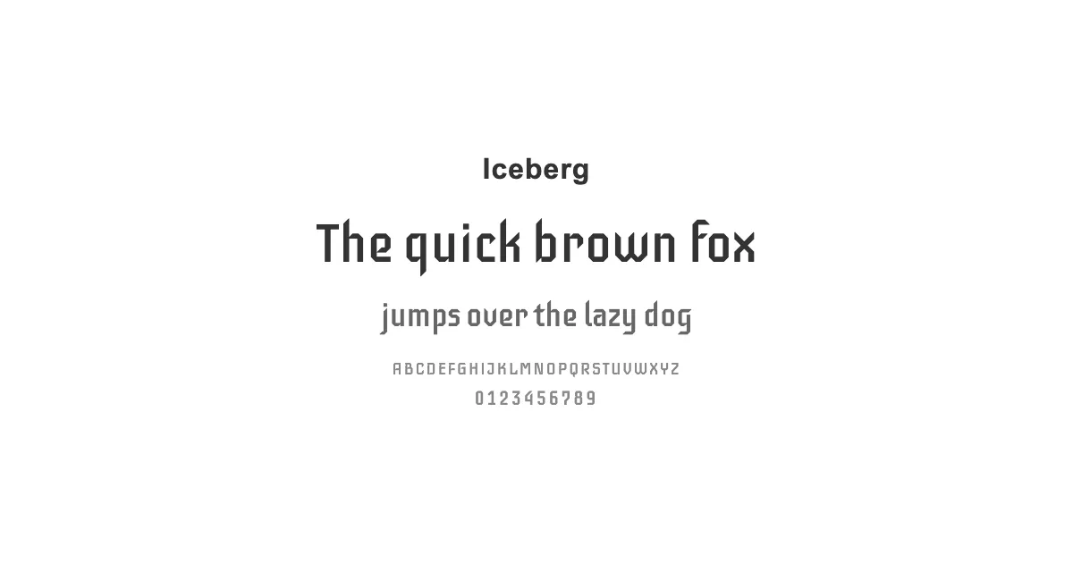 Icebergのサムネイル画像