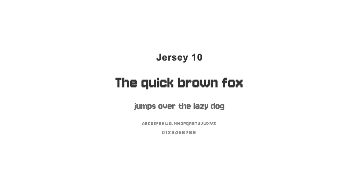 Jersey 10のサムネイル画像