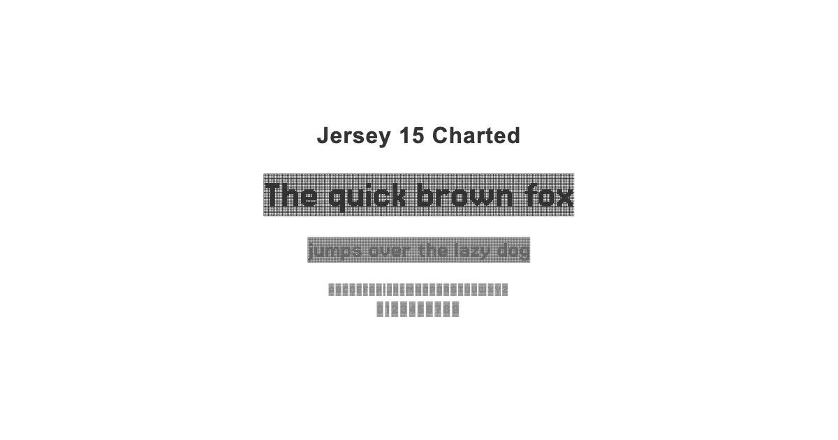 Jersey 15 Chartedのサムネイル画像