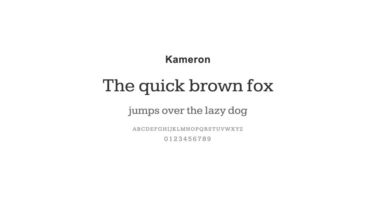Kameronのサムネイル画像