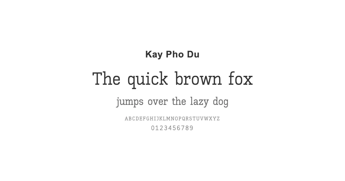Kay Pho Duのサムネイル画像