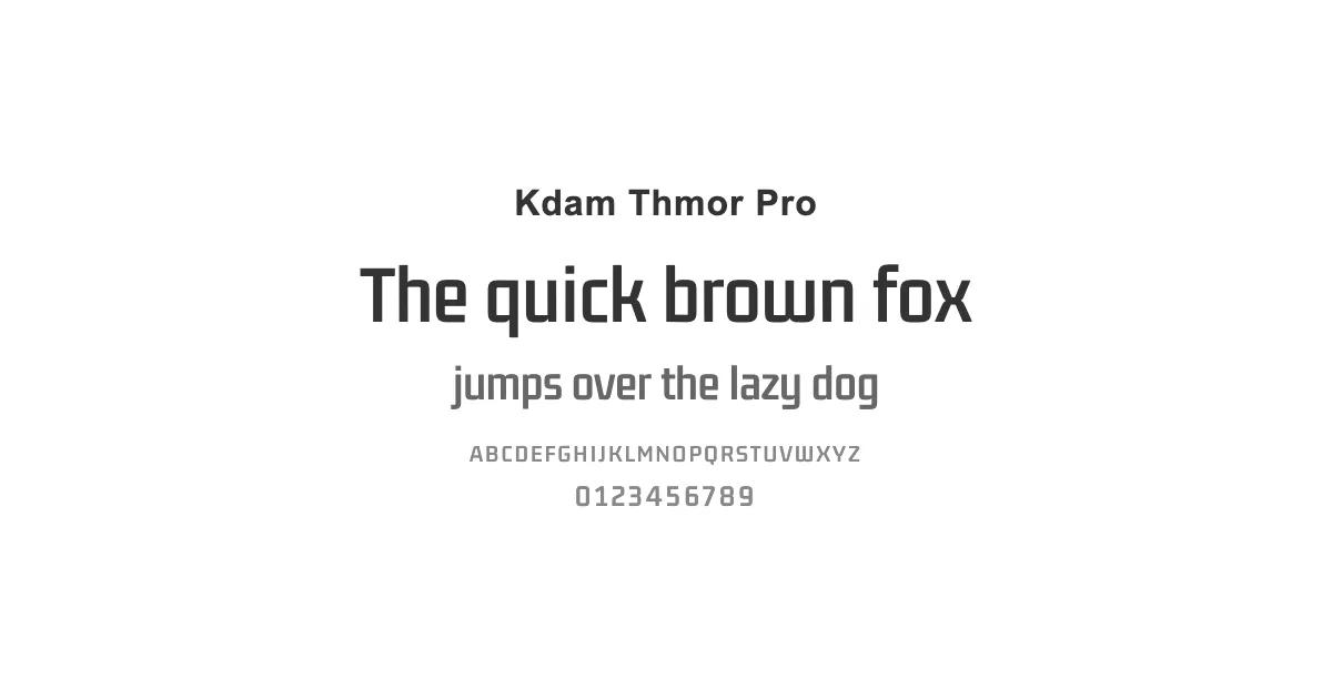 Kdam Thmor Proのサムネイル画像