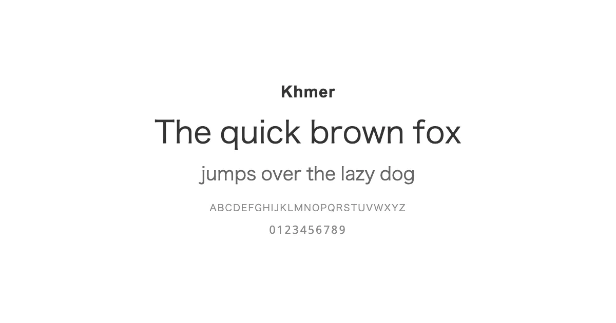Khmerのサムネイル画像