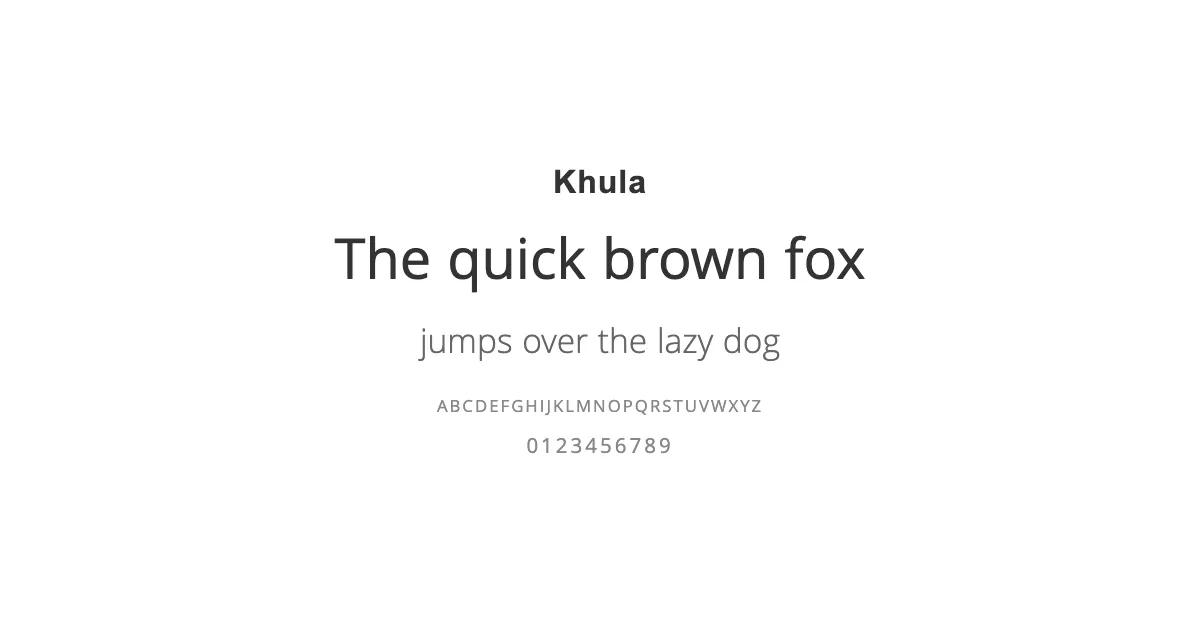 Khulaのサムネイル画像