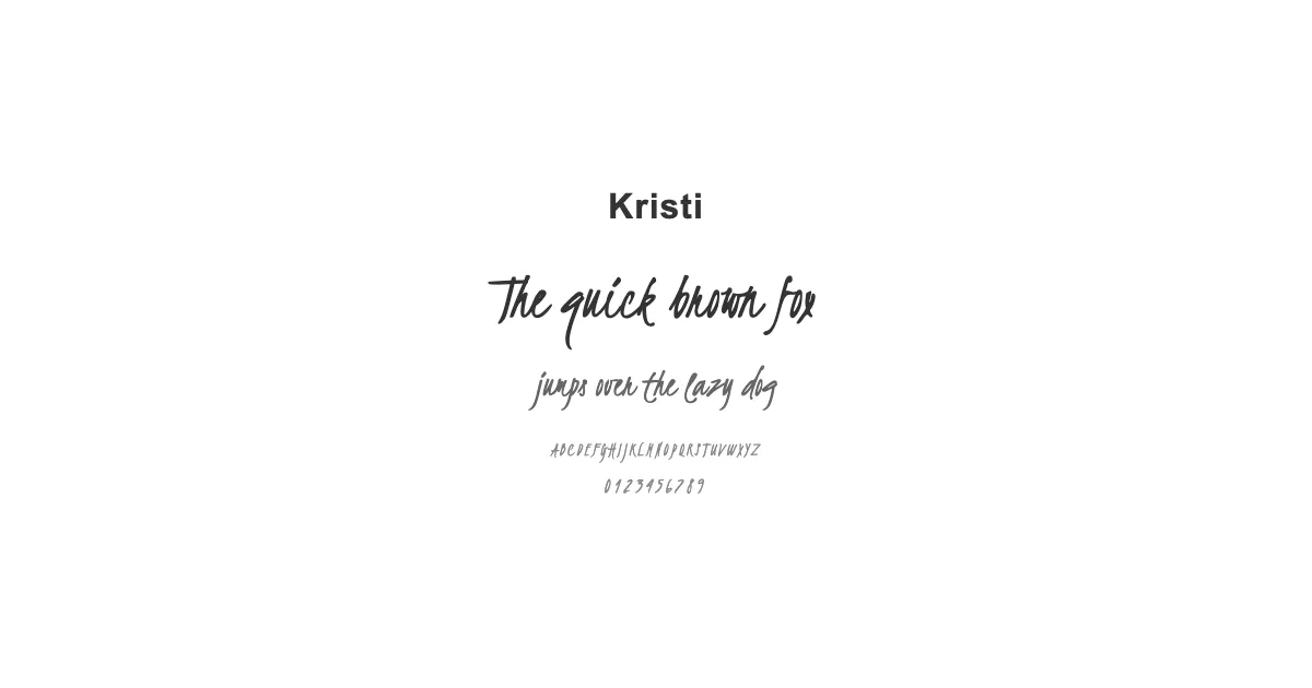 Kristiのサムネイル画像