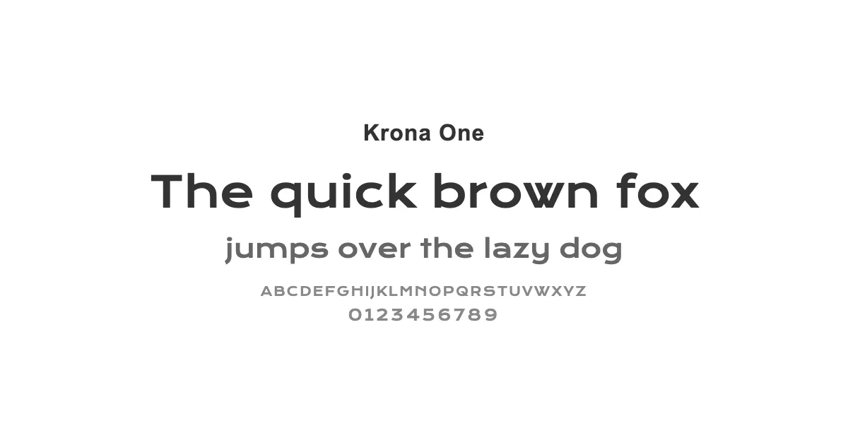 Krona Oneのサムネイル画像