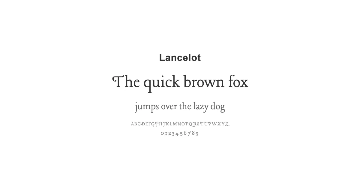 Lancelotのサムネイル画像