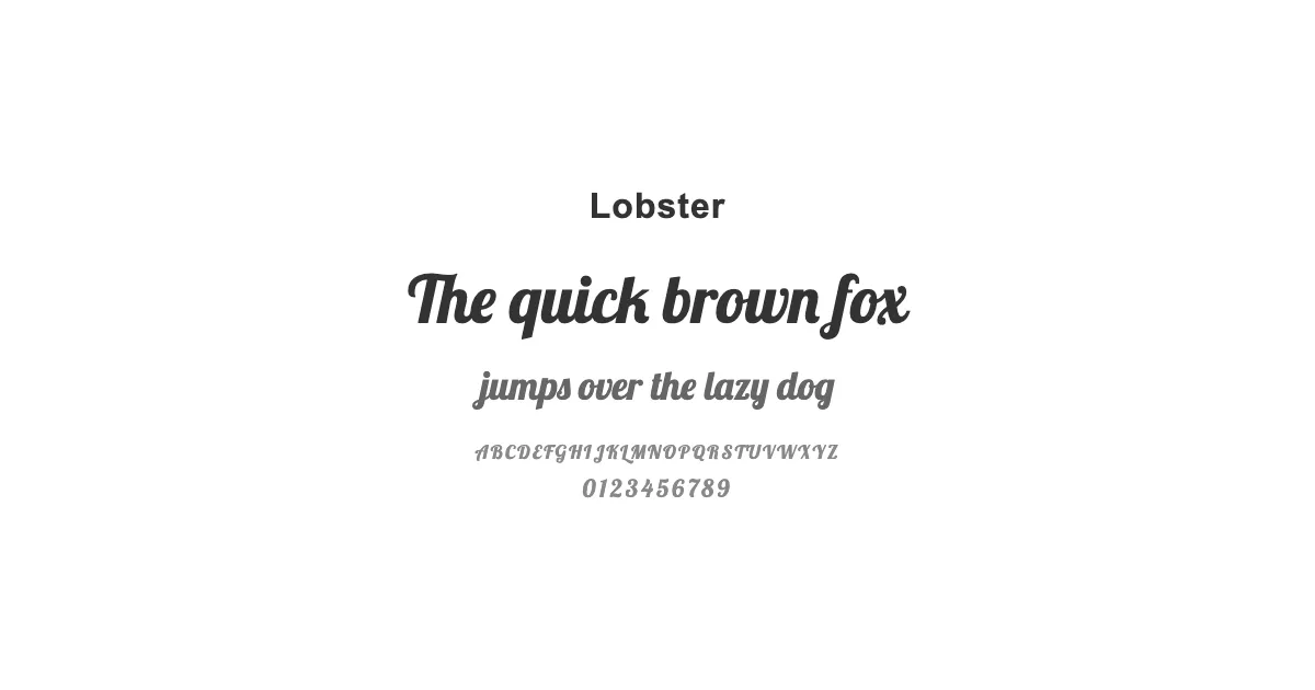 Lobsterのサムネイル画像