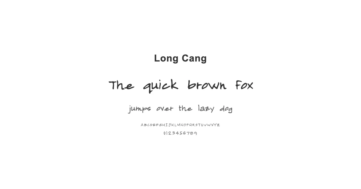 Long Cangのサムネイル画像