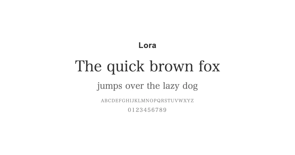 Lora