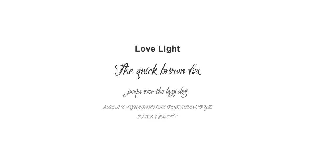 Love Lightのサムネイル画像