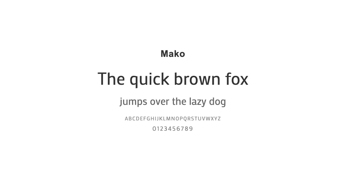 Makoのサムネイル画像