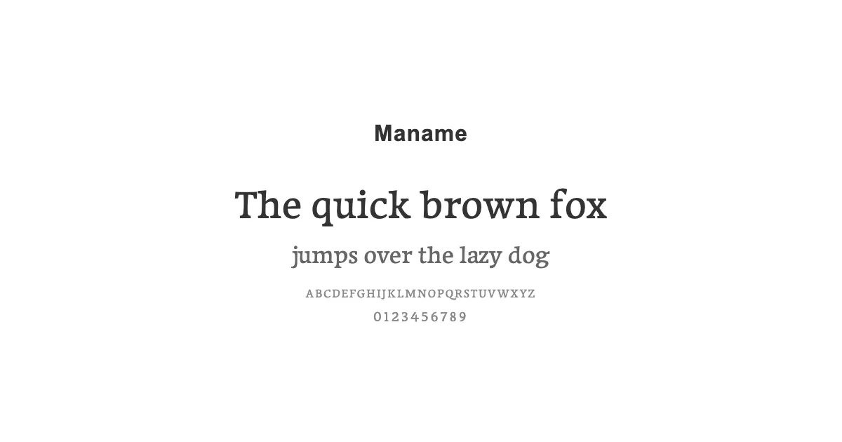 Manameのサムネイル画像