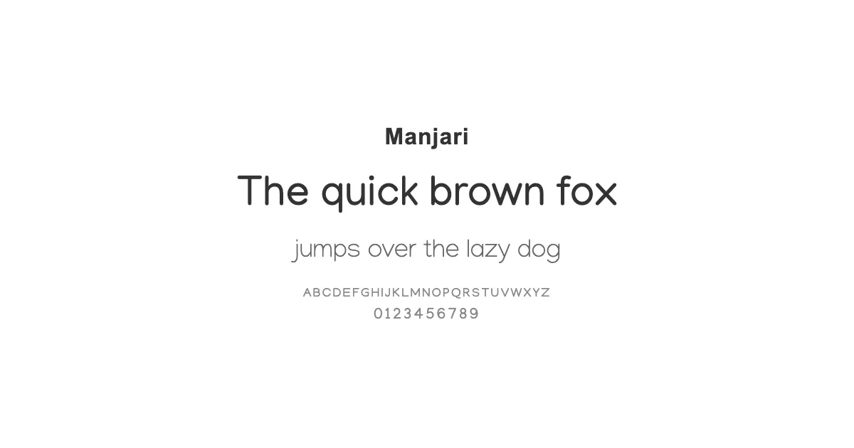 Manjariのサムネイル画像