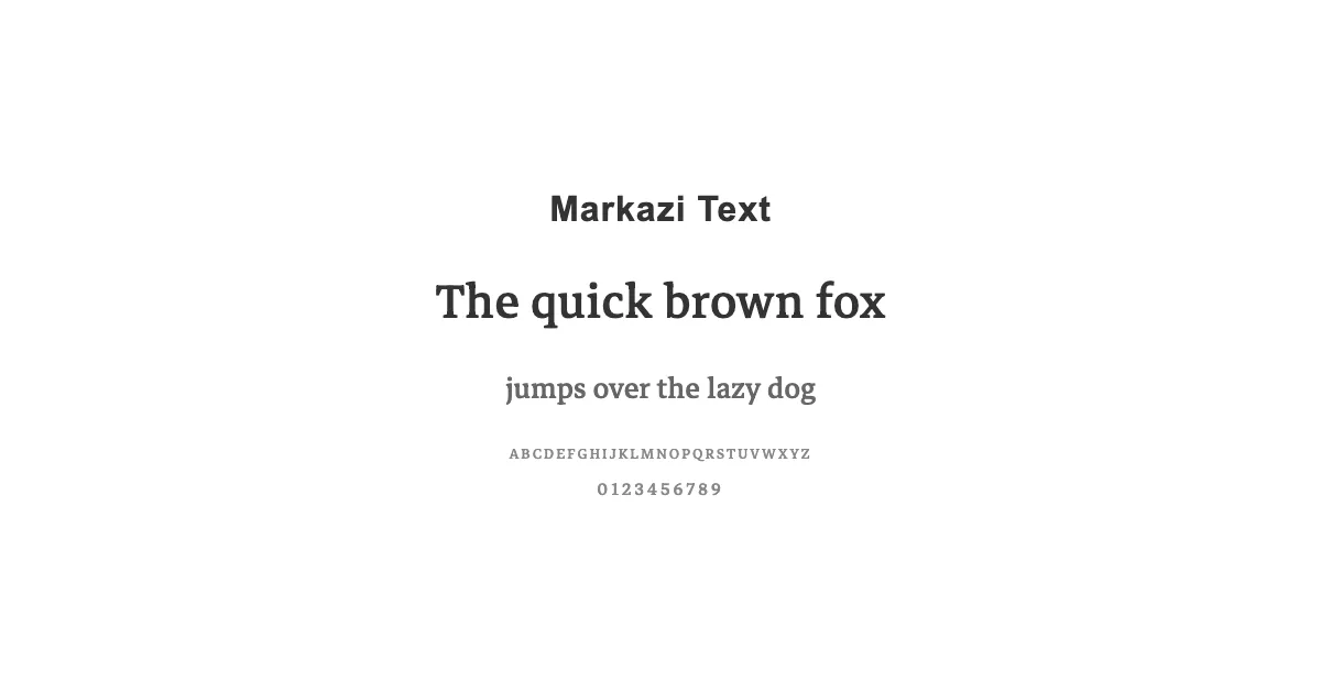Markazi Textのサムネイル画像