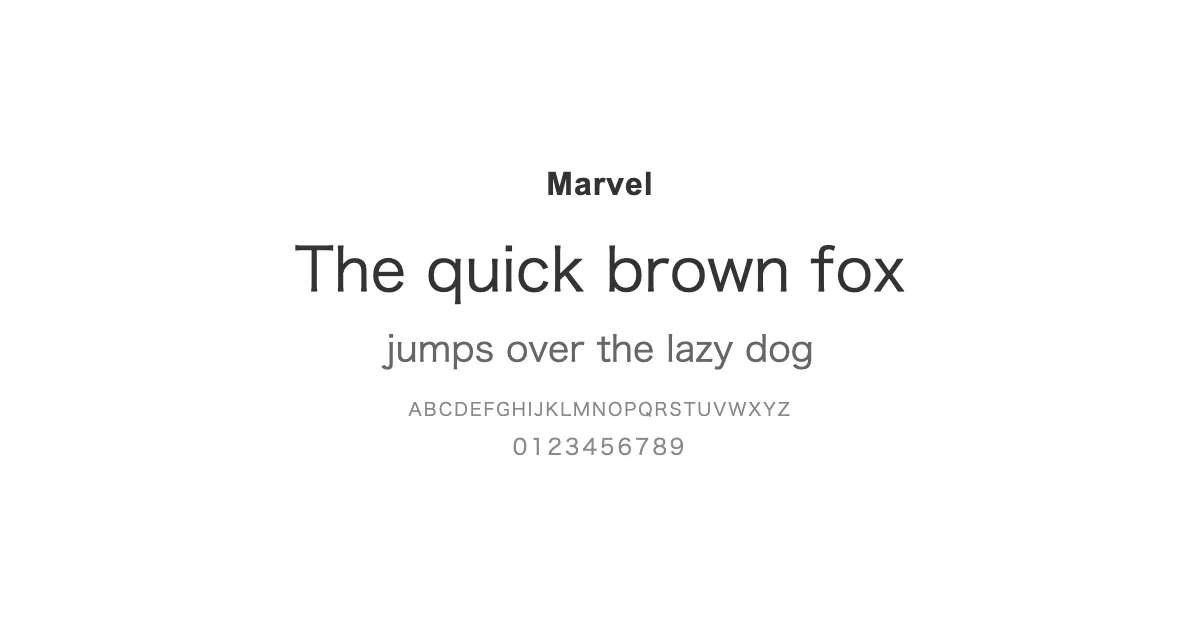 Marvelのサムネイル画像