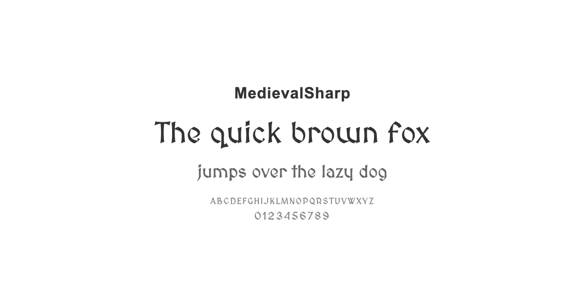 MedievalSharpのサムネイル画像