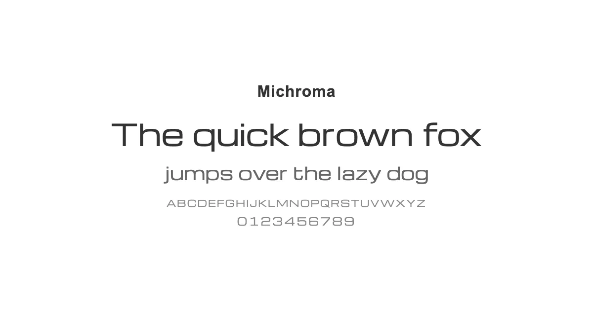 Michromaのサムネイル画像