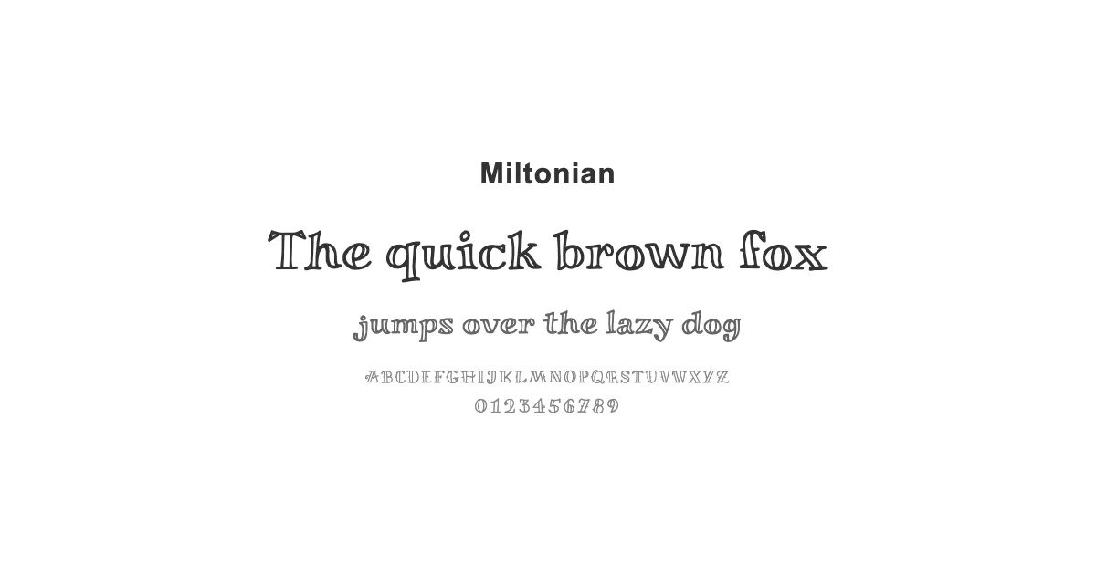 Miltonianのサムネイル画像