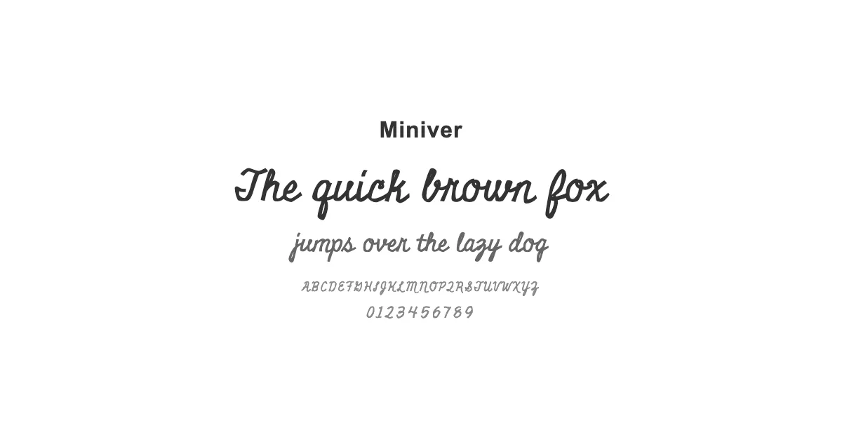 Miniverのサムネイル画像