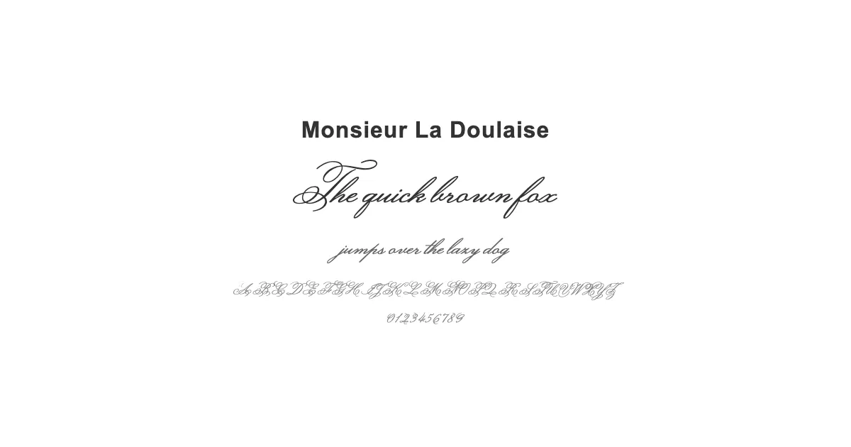Monsieur La Doulaiseのサムネイル画像