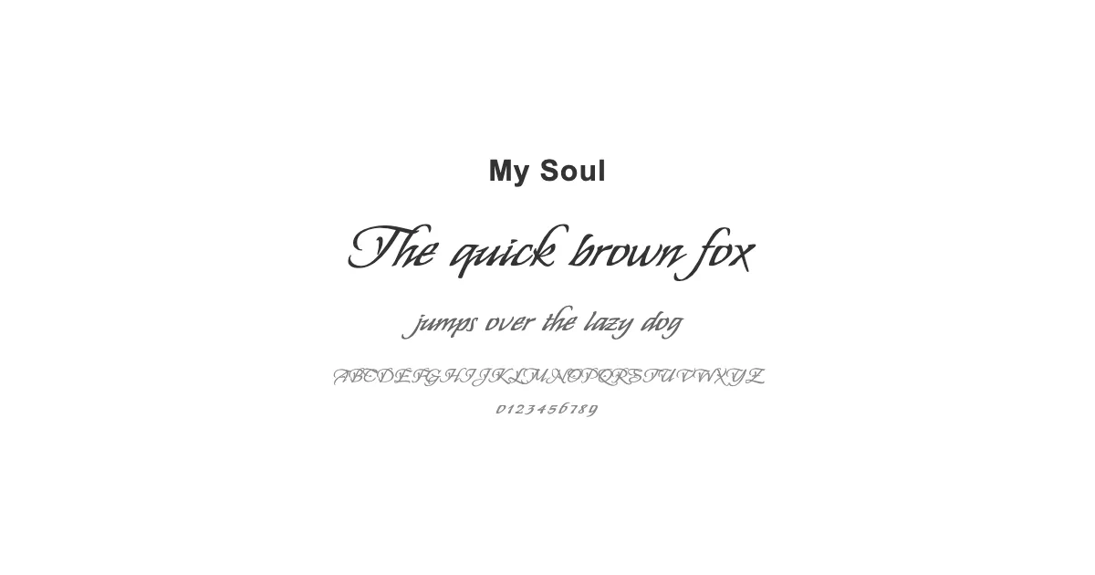 My Soulのサムネイル画像