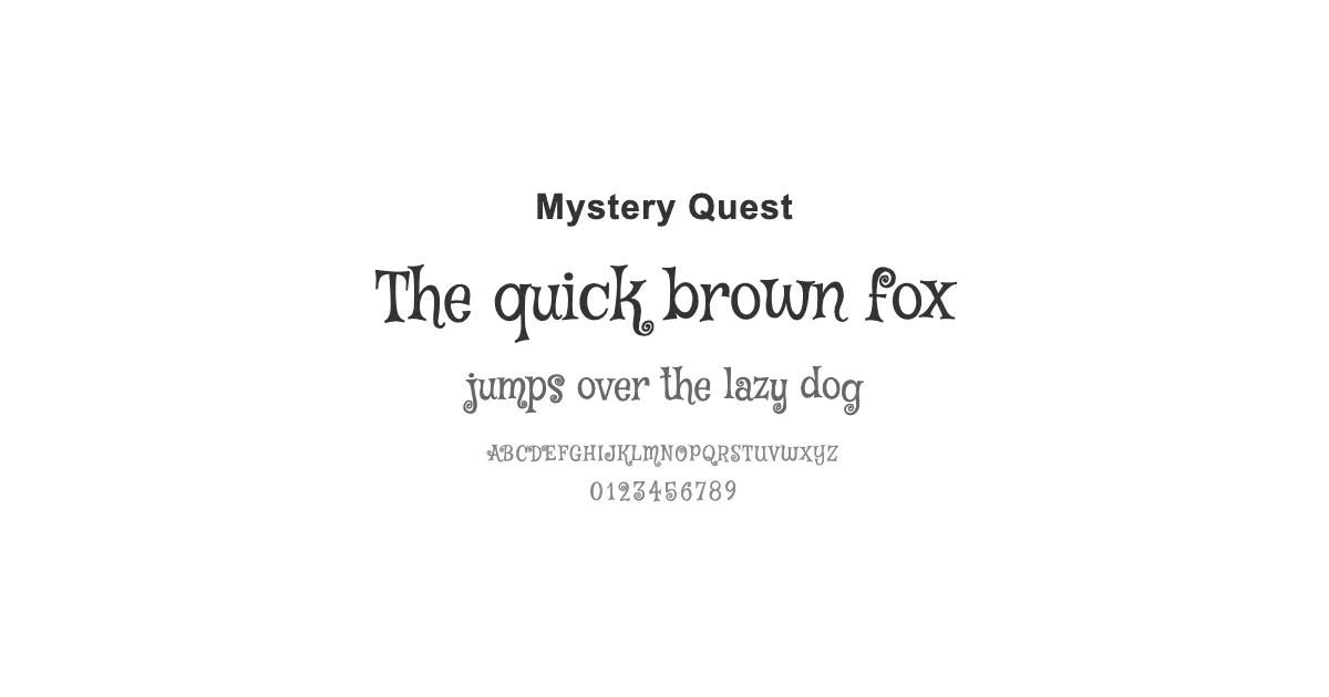 Mystery Questのサムネイル画像