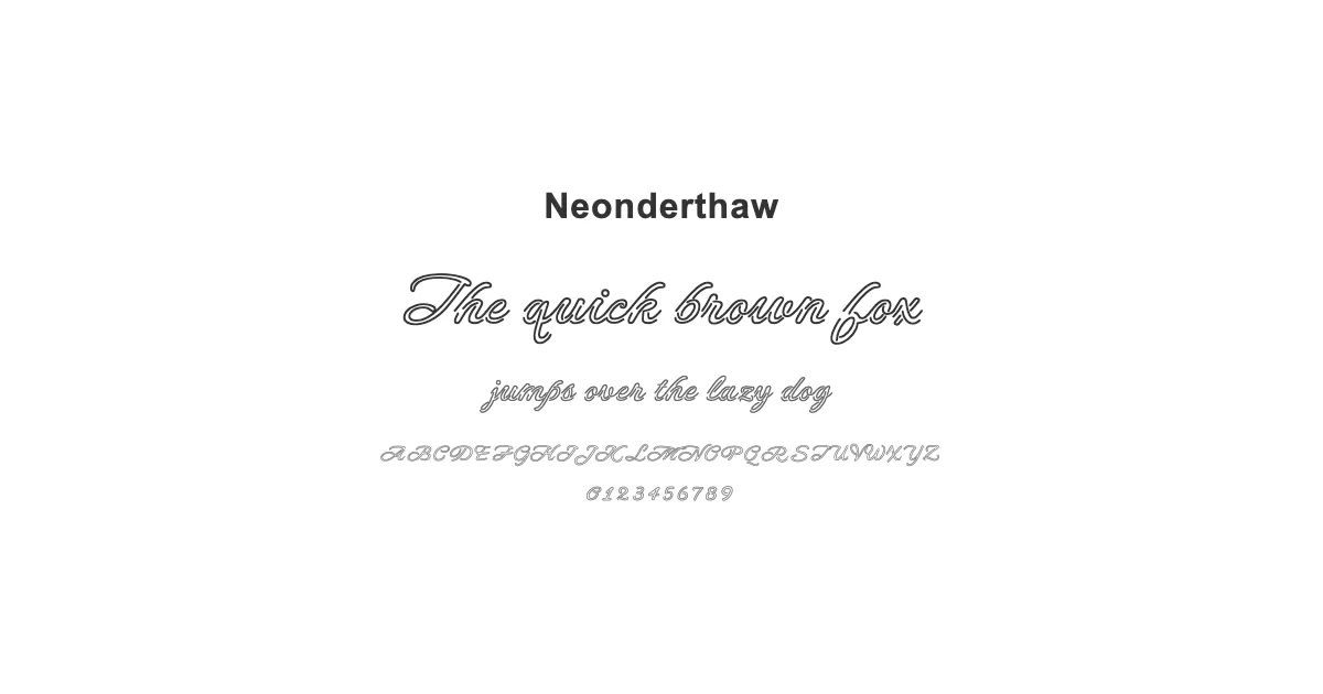 Neonderthawのサムネイル画像