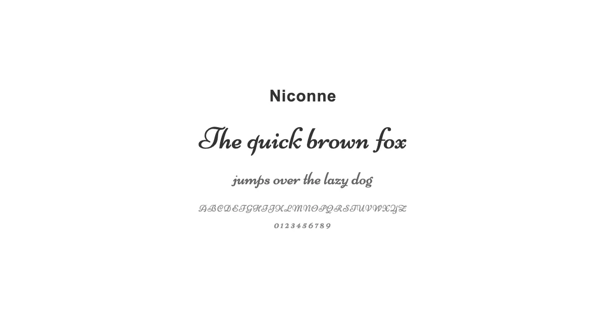 Niconneのサムネイル画像
