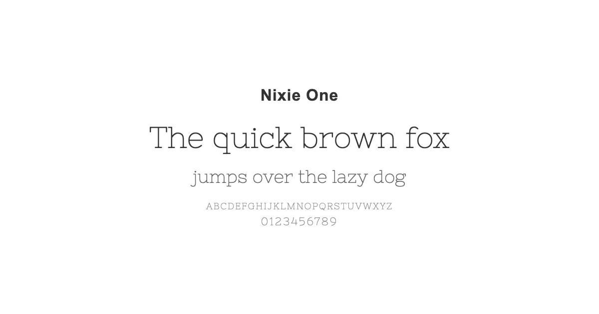 Nixie Oneのサムネイル画像