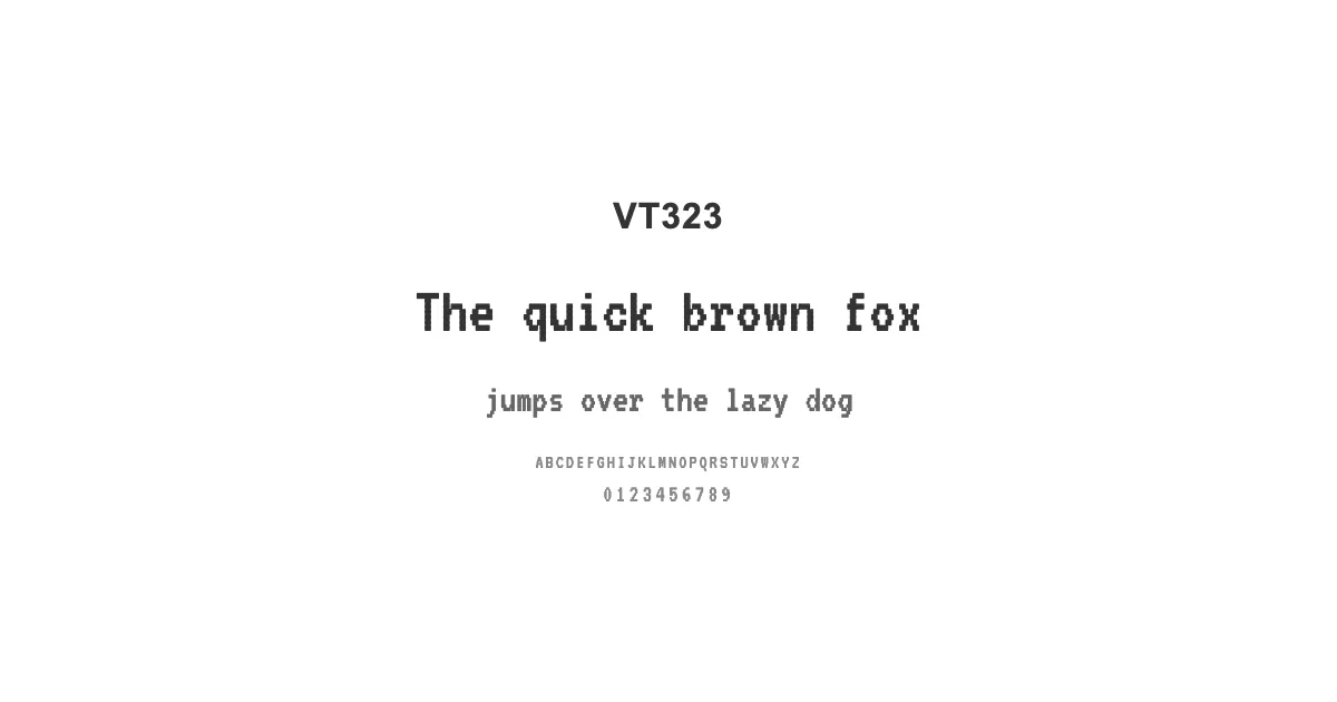 VT323
