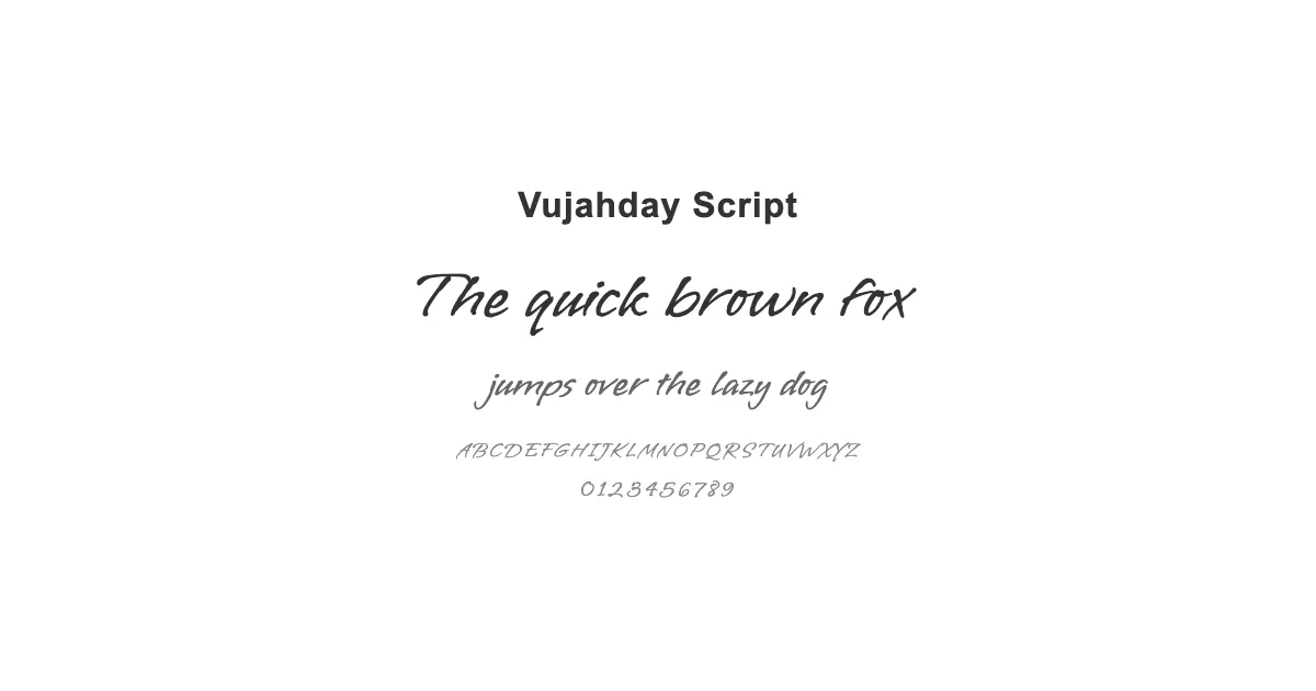 Vujahday Script