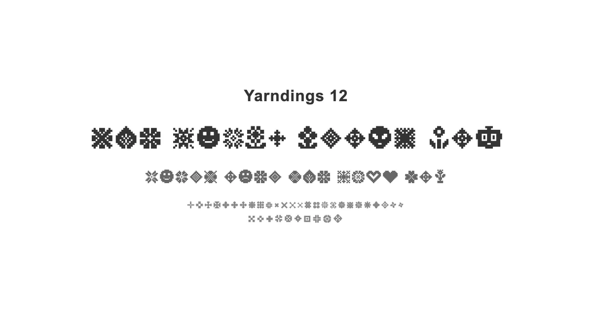 Yarndings 12