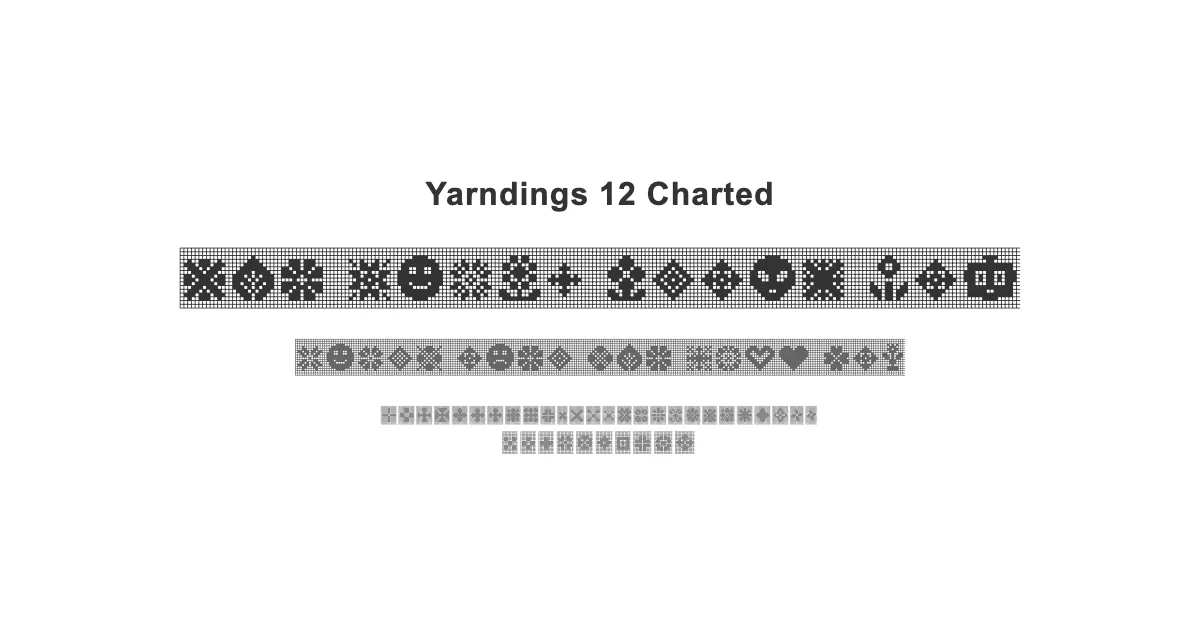 Yarndings 12 Charted