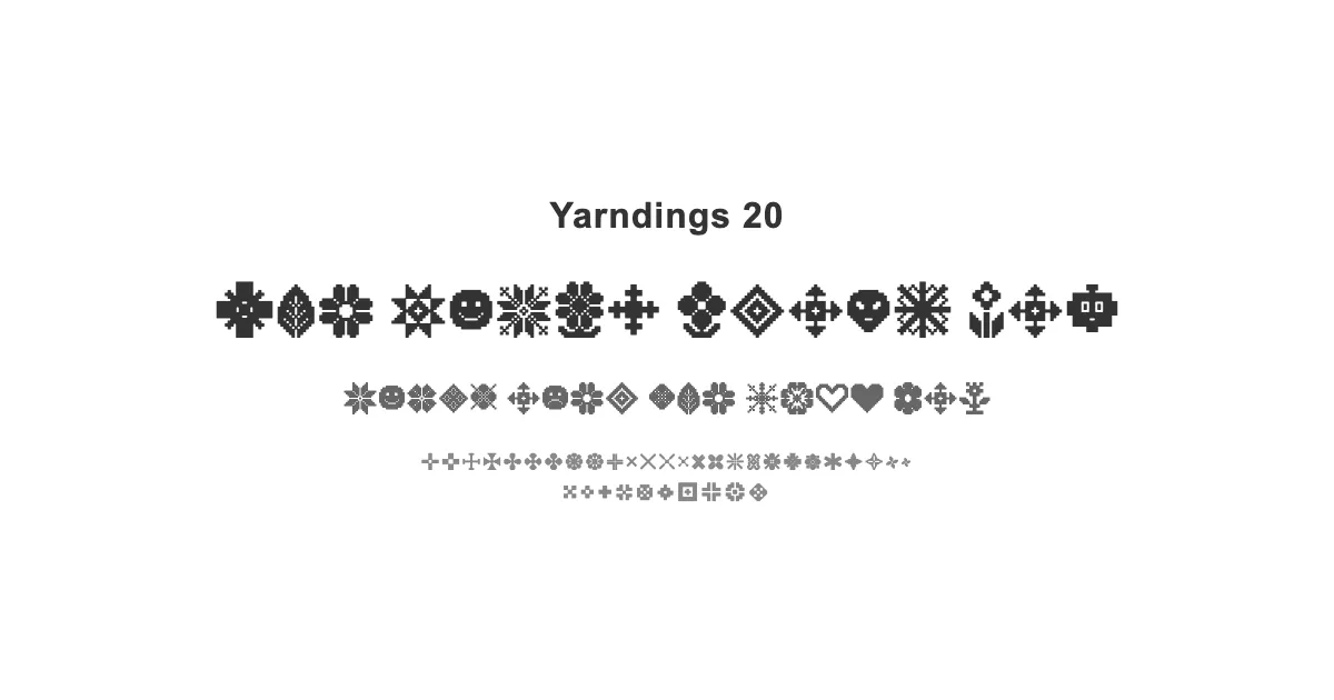 Yarndings 20