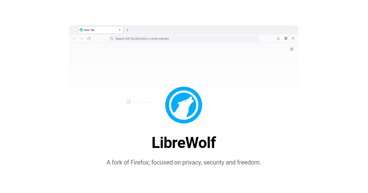 LibreWolfのサムネイル画像