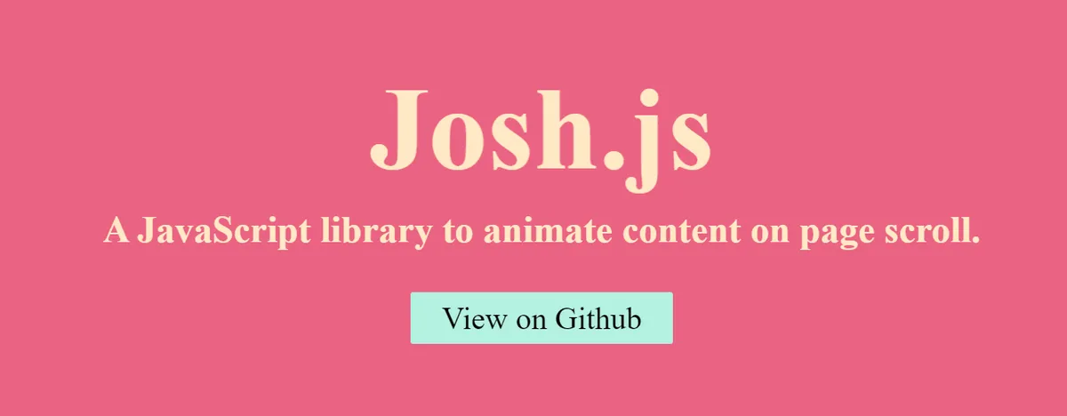 Josh.jsのサムネイル画像