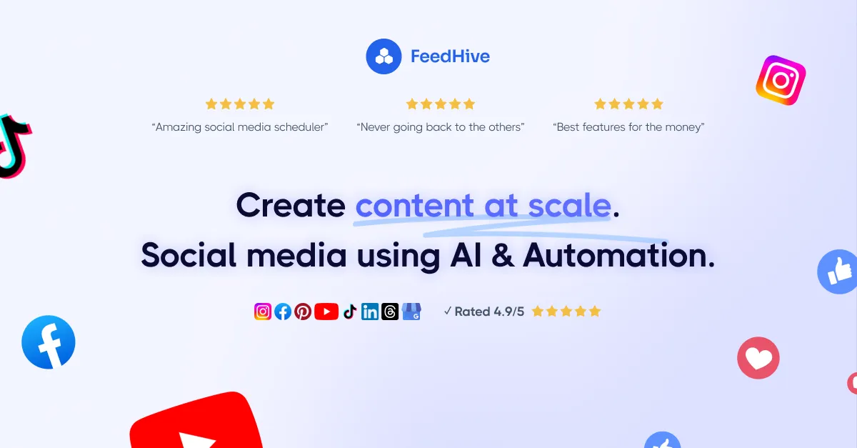 FeedHiveのサムネイル画像