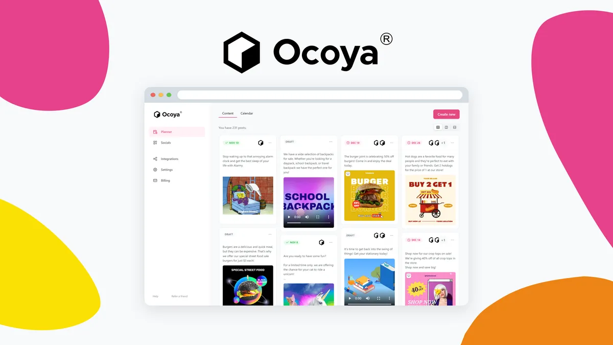 Ocoyaのサムネイル画像