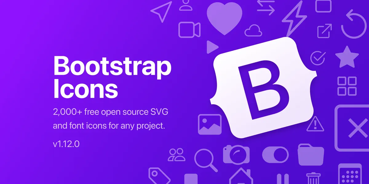 Bootstrap Iconsのサムネイル画像